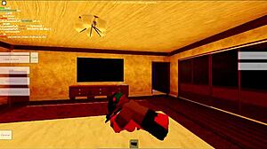 Horny Succubus Bangs Hard in Roblox Condo Game