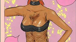 This is the PMV of my shemale hentai where you can enjoy a cartoon-like transsexual experience
