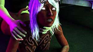 projekt passion gameplay with a hot blonde demon girl in action