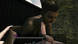 Steamy beach encounter with ebony goddess and big tits