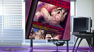 A Caucasian wife’s sensual journey in an animated porn video series