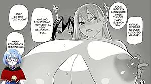 Hot shemale action in anime style