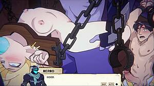 Cartoon witches and princesses having fun with sex in an erogame