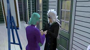 Hot anime sex scenes with big tits and anal action
