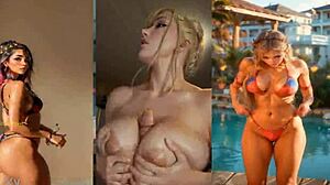 3D animated girls in various forms of nudity and participating in sexual acts
