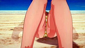 3D hentai featuring big boobs and titfuck with an amateur girl named Nanami