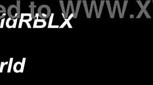 Roblox cartoon porn: Pretty blonde gets rough treatment from BBC