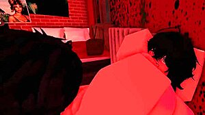 Gooberrr34's animated porn: Wall banging sex with an anime babe