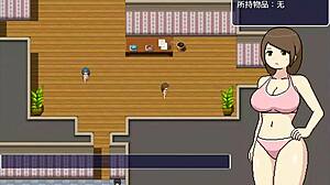 Manga and anime style adult game with cartoon-like characters