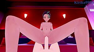 宝可梦丽可与妮莫娜POV激烈性爱动漫！超赞！