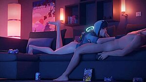 Overwatch Sauce brings sexy animated action with daring moves and bold scenes.
