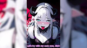 A silly slut gets her ass fucked hard in a cartoon porn
