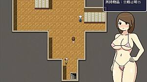 Manga and anime style adult game with cartoon-like characters