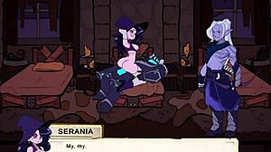 Hentai Game Witch and Princess Dive Into Wild Sex