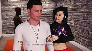 成为迪克166细节转盘游戏与大奶红发女友性感装扮和她胖拉丁姐妹会朋友