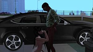 A young girl turns to prostitution after school and at work