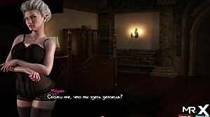 Nun's forbidden pleasure with sex toy