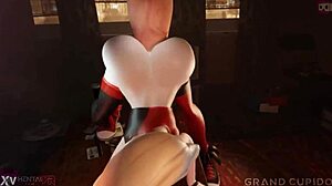 Harley Quinn's big toy fun