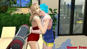 Naruto and friends get into some steamy action