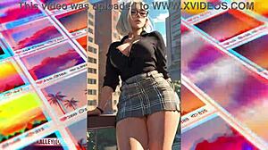 thick anime beauties dominate in ai photoshoot