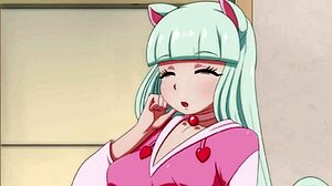 Beautiful anime girl Satsuki has a big ass and she is ready to have some fun