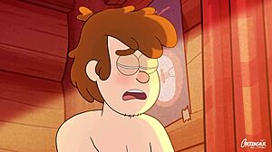Redhead gets fucked hard animated