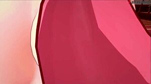 Layla's big tits bouncing in Jean's office POV