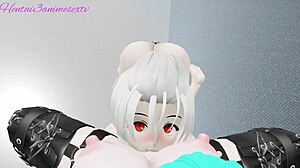 playing with my slave under total dominatrix control in this femdom hentai scene. it’s a twisted game of power!