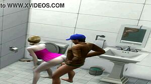 Hot athletic Latina gets banged in the deli bathroom