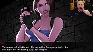 Get ready for some anal action with Jill Valentine