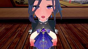 hey, wanna see clorinde's ahegao face in hard pov?