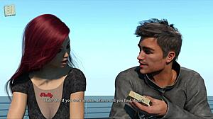 Experience the thrill of animation with big-boobed babes in Leap of Faith 95