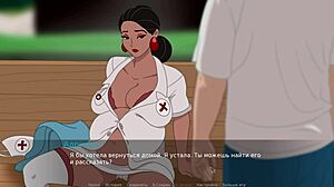 The secret of the house: Hentai game with MILF and big ass