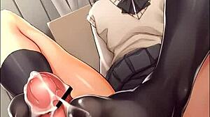 JOI Feet Hentai Instructions for Kinky Fetish Fun