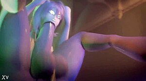 RadroachHD的魔兽SFM扶她深喉大动作