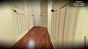 3D animated video of office escapades with a hot neighbor