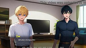 Corrupted by Love 1.0, corruption route part 4, sharing big tits and tight pussy in game