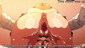 milf gets fucked hard with fat cock in hentai with english subtitles