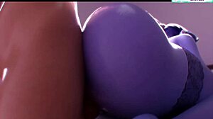 Beautiful 3D animated Overwatch: Widowmaker hentai with the highest quality 60fps