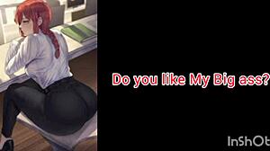Makimas chainsaw-wielding lover gets off in Joi hentai