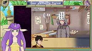 Avatar Four Elements Trainer Part 34: Anal Orgasm with Mai