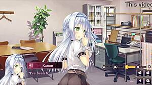 Kanon Kasukabe’s steamy ecchi scene in common route until home