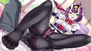 JOI Feet Hentai Instructions for Kinky Fetish Fun