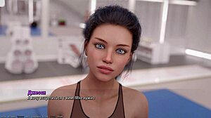 3D animated porn game with fetish elements and domination scenes