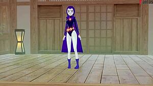 I’m obsessed with Raven in bikini getting pounded hard in POV Titans fantasy