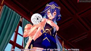 对话式莱拉说，我在琴的办公室里口交并被猛干，《原神》完整动作