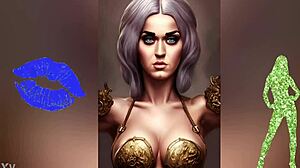 Katy Perry big tits naked erotic AI picture
