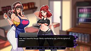 哇！扶她hentai游戏第3集有性感熟女用大屁股闷人