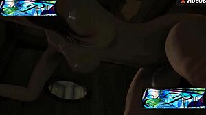 Hentai Syba Brunette Wizard Girl Joins Wild 4some Action