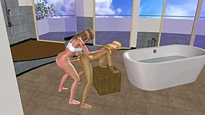 I’m blown away by this beautiful shemale banging a stunning woman